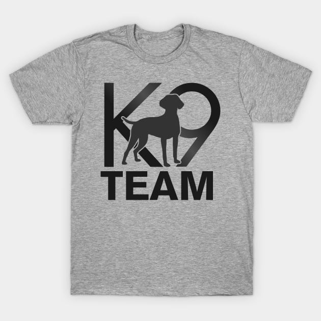 K-9 Team - German Shorthaired Pointer T-Shirt by Nartissima